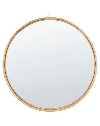 Wandspiegel boho stil rattan - wandspiegel, boho-stil