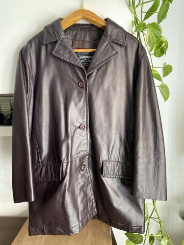 Vintage 90er lederjacke - vintage,