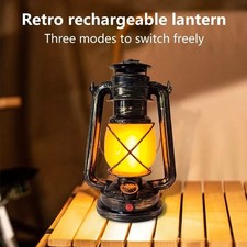 LED Vintage Laterne mit LED