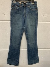 Mavi Damen Jeans Molly Low Rise, Flare Blau 27 34 W27 L34