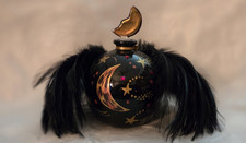 Seltene Federkugel Flasche