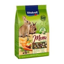 Vitakraft Premium Menü Vital Zwergkaninchen 5 kg Futter Kaninchenfutter Hasen
