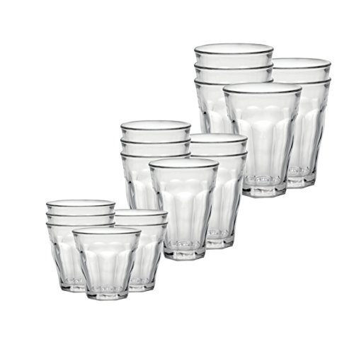 Duralex glaswaren set tlg - glaswaren-set, 18-tlg