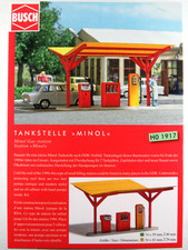 Busch 1917 Bausatz Tankstelle