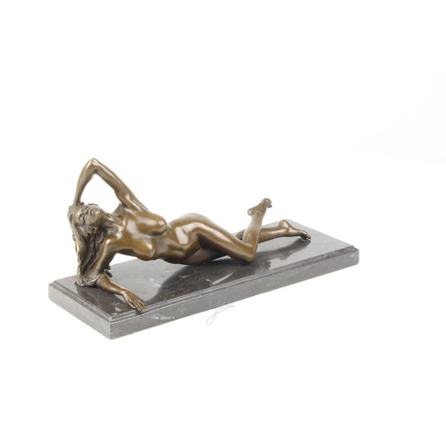 Erotische bronzefigur - erotische,