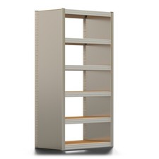 Archivregal mit Seitenwand