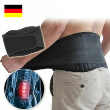 Rückenbandage LumbusFix Rückenstütze Rückengurt Motorrad Nierengurt Hexenschuss