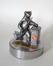Berliner Stadtreinigung Bär - BSR Figur - Berlin - Skulptur - Metall - Jubiläum 