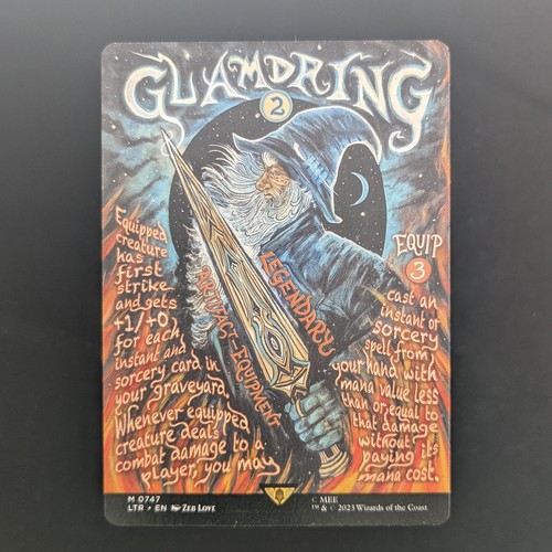 Mtg glamdring - \>>,