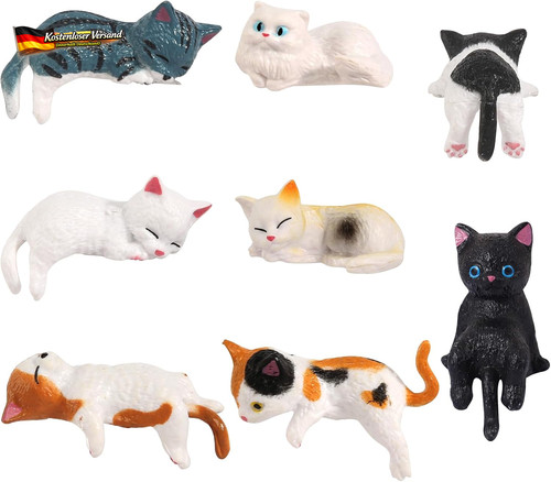 Mini katzenfiguren set für - mini,
