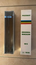  19 Paximat Magazine 50 S gebraucht, bis zu einer Stärke von 2mm glaslose Dias 