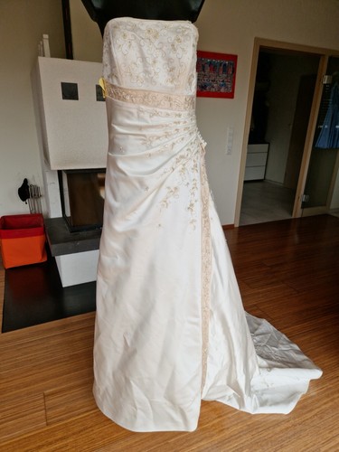 Brautkleid champagner - brautkleid, gr.44