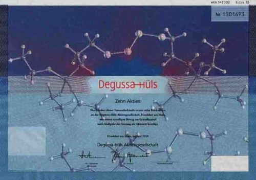 Degussa hüls roessler 10er - degussa,