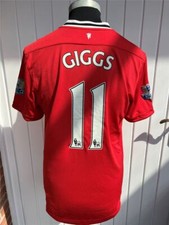 Nike Manchester United Fußball Trikot #11 Giggs 2011-2012 Rot Gr. M