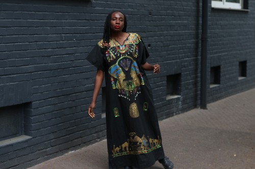 Vintage ägyptischer kaftan - vintage,