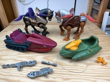 Masters of the Universe 80er Fahrzeug Konvolut, bespielt, unvollständig, defekt