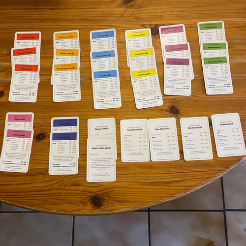Monopoly besitzkarte - monopoly, 1
