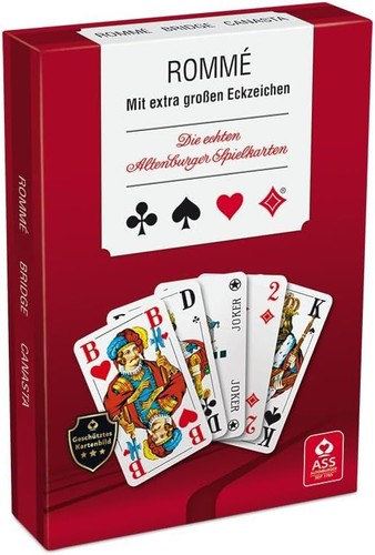 Romme kartenspiel senioren - romme,
