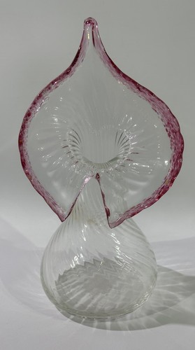 Vintage glas solifleur - vintage,