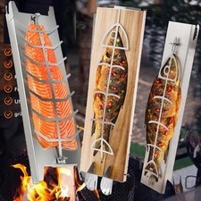 Bbq flammlachsbrett set - 1/2x,