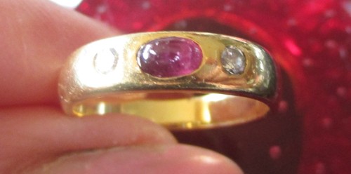 Goldring aus 750er gelbgold - aus,