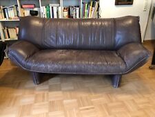 Leolux Tango Aubergine/ Braun. Designersofa, Ledersofa, Jan Armgardt,