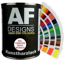 Kunstharzlack seidenmatt BUNTLACK RAL alle FARBTÖNE 1L