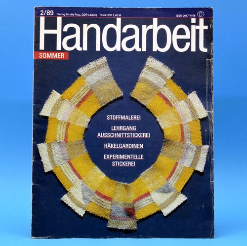 Ddr handarbeit 1989 verlag - ddr,