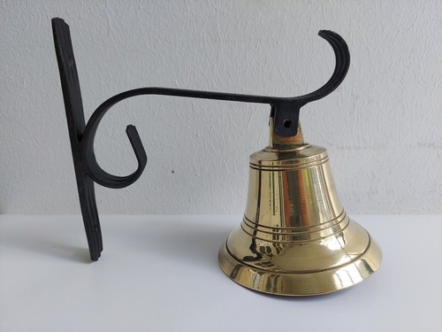 Alte messingglocke mit - messingglocke,