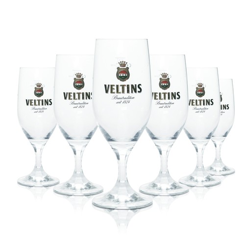 Veltins glas 4l bier - 6x,