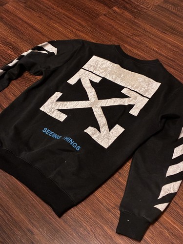 Off white seeing - "seeing, things"