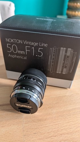 Voigtländer nokton 50mm - 50mm, f/1,5