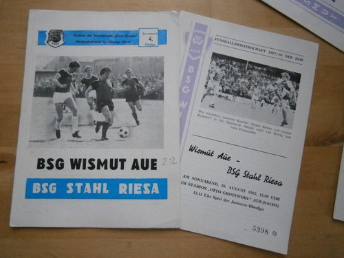 Programmhefte ddr oberliga - 2,