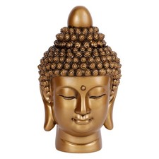 Harz Gautam Buddha Kopf Statue