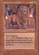 Renaissance crimson manticore - crimson,