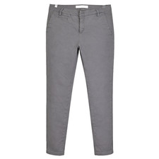 YAYA Damen Chino Hose Grau