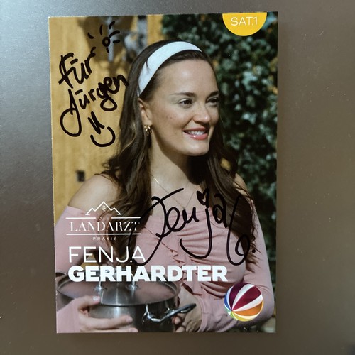 Autogrammkarte fenja - autogrammkarte,