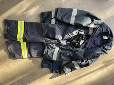FEUERWEHR SET JACKE ,HOSE HUPF TEIL 4 Typ A Schutzjacke, Haube,Hose Gr.50/52