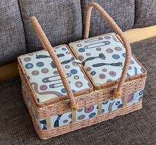 Gut gefüllter Nähkorb