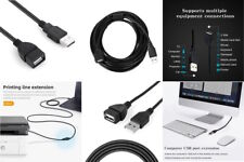 USB 2.0 Verlängerungskabel Datenkabel Stecker A / Buchse A 30cm 50cm 1m 2m 3m 5m