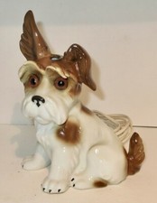 alter Rauchverzehrer Scotch Terrier braun/weiß -911-