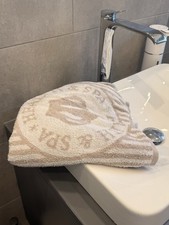 Handtücher Duschtuch grau/weiss Gestreift SPA+Health Krone Shabby Look 60x128cm