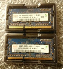 2GB (2 x 1GB) PC3-8500S DDR3 1067MHz SODIMM 204 Pin Apple MacBook Notebook Ram