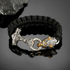 Paracord Armband Thors Hammer