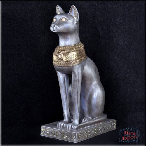 Statue figur bastet - statue, skulptur