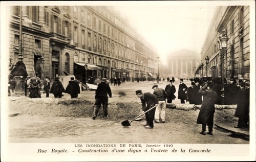 Postkarte paris viii rue - viii,,