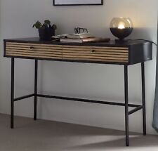 Schreibtisch Schwarz/Eiche