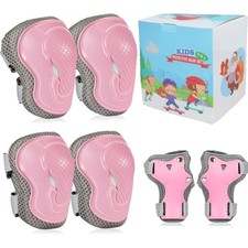 Kinder Schutzausrüstung, Knieschoner, Ellenbogenschoner, Inliner, Skateboard,...