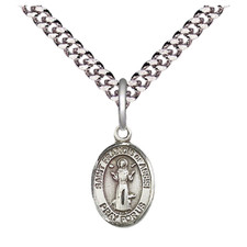 Small Pewter Saint Francis of