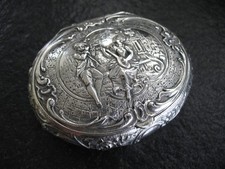 Schnupftabakdose silber 800 - silber,